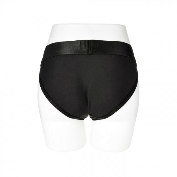 Sportsheets Em.Ex. Active Harness Wear Silhouette Crotchless Strap-On Harness Brief