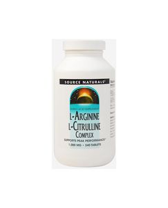 L-Arginine 750 mg & L-Citrulline 250 mg Complex