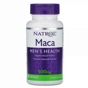 Natrol, Maca, 500 mg, 60 Capsules