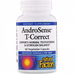 AndroSense T-Correct, 60 Vegetarian Capsules