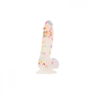 Addiction Confetti Suction Cup  7.5in
