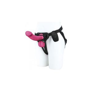 Pegasus 6.5" Rechargeable Remote Realistic Dildo With Harness